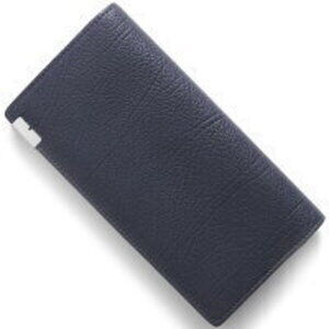 Burberry Cavendish Bifold Long Wallet Lake Navy Blue